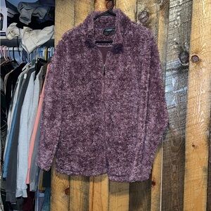 NWOT zip up SOFT sweatshirt